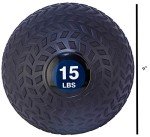 15 lb Weighted Medicine Ball for Workouts