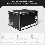 BalanceFrom 3-in-1 Plyo Jumping Exercise Box