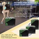 Yes4All 3-in-1 Foam Plyo Jump Box