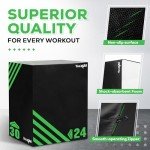 Yes4All 3-in-1 Foam Plyometric Jump Box