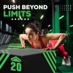 Yes4All 3-in-1 Foam Plyometric Jump Box