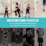 Adjustable Pilates Bar Kit with Resistance Bands