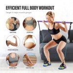 Adjustable Pilates Bar Kit with Resistance Bands
