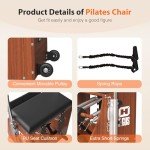 FAGUS H Pilates Pro Chair with Split Pedals
