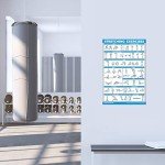 Warm Up, Yoga, Stretch & Pilates Workout Charts