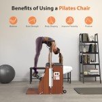 FAGUS H Pilates Pro Chair with Split Pedals