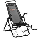 BODYRHYTHM Core & Ab Lounge Workout Chair
