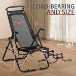 BODYRHYTHM Core & Ab Lounge Workout Chair