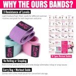 Versatile Fabric Resistance Bands for Home Workouts