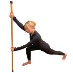 Natural Bamboo Yoga Stick for Balance and Flexibility