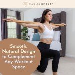 Natural Bamboo Yoga Stick for Balance and Flexibility