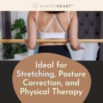 Natural Bamboo Yoga Stick for Balance and Flexibility