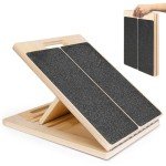 Adjustable Wooden Slant Board for Calf Stretching