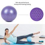 XIECCX 9-Inch Mini Yoga Balls for Home Workouts