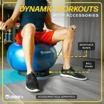 URBNFit Anti-Burst Yoga & Exercise Ball - 30 Inch