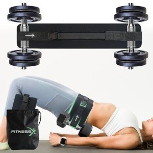 Hip Thrust Belt for Dumbbells and Weights