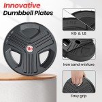 Adjustable 45lbs Dumbbell Set for Home Workouts