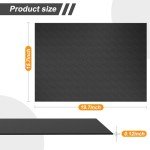 Non-Slip Mat for Elliptical and Stepper Machines