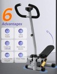 Amicus Mini Stepper with Handlebar and Resistance Bands