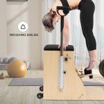 Apdale Pilates Chair with Handles for Home Workouts
