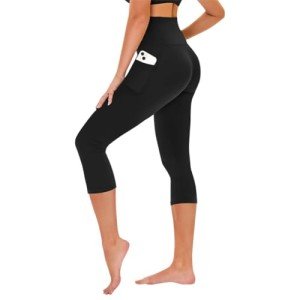 High Waisted Tummy Control Leggings with Pockets