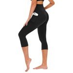 High Waisted Tummy Control Leggings with Pockets