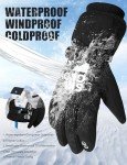 Winter Waterproof Touchscreen Gloves for Outdoor Activities