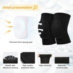 YICYC Soft Knee Pads for Sports and Dance