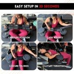 Hip Thrust Belt for Dumbbells and Kettlebells