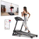 Sunny Health & Fitness Smart Treadmill with Incline