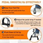 Adjustable Under Desk Pedal Exerciser for Home Workout