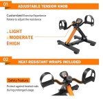 Adjustable Under Desk Pedal Exerciser for Home Workout
