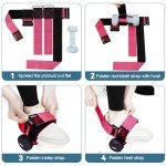 Adjustable Dumbbell Ankle Strap for Leg Training