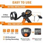 Adjustable Under Desk Pedal Exerciser for Home Workout