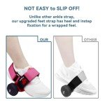 Adjustable Dumbbell Ankle Strap for Leg Training