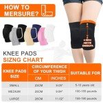 HISFFOG Knee Pads for Volleyball and Sports
