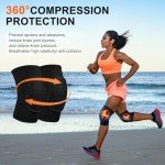 HISFFOG Knee Pads for Volleyball and Sports