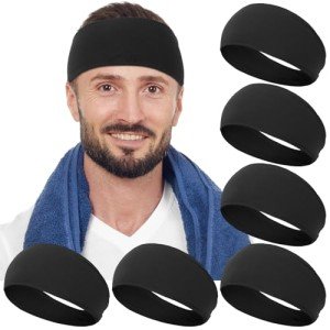 RITOPER 6 Pack Non-Slip Workout Headbands