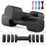 Zempox Adjustable Dumbbell Set for Home Workouts