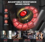 Home Exercise Bike with App, 350lbs Capacity