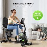 Caromix Recumbent Bike for Home Fitness