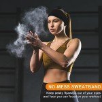 RITOPER 6 Pack Non-Slip Workout Headbands