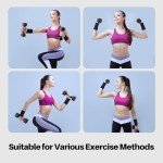 Zempox Adjustable Dumbbell Set for Home Workouts