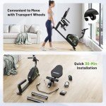 Caromix Recumbent Bike for Home Fitness