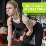 Fitvids 25LB Rubber Hex Dumbbell for Home Gym