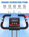 Foldable 33LB Home Exercise Bike for Apartments