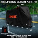 Heavy-Duty Waterproof Bike Cover for Outdoor Storage
