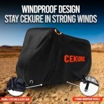 Heavy-Duty Waterproof Bike Cover for Outdoor Storage