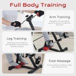ZIDAFIT Adjustable Pedal Exerciser for Seniors