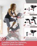 Comfortable Oversized Bike Seat for Peloton & More